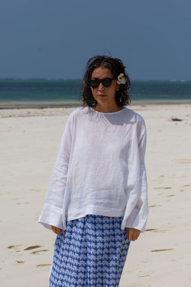 Zeya Top White