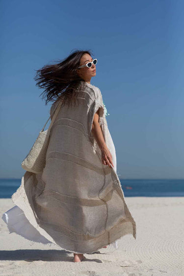 Reversible Ivy Coat Natural