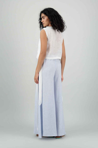 Azra Gauze Top Off White
