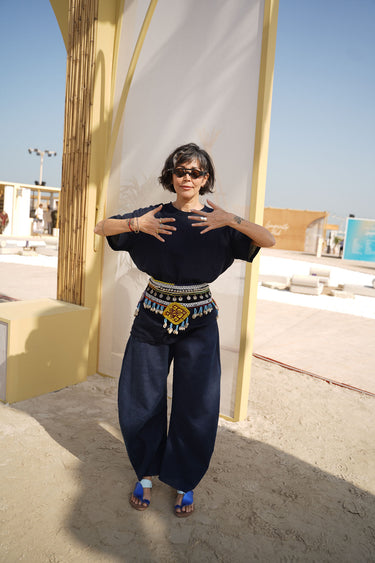 Samurai Navy Blue Pants