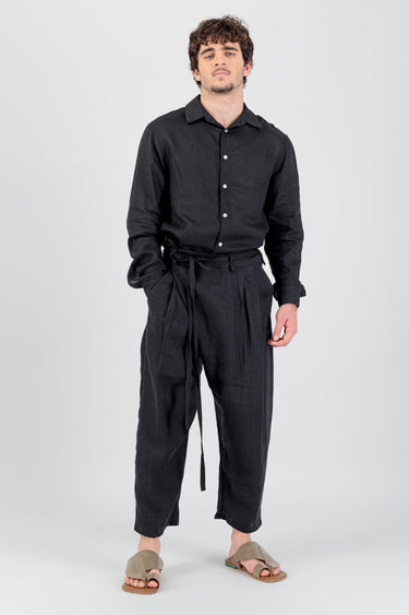 Azarin Wrap Pants Black