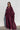 Nawar Coat Burgundy - PRE-ORDER ONLY