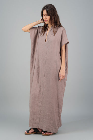 Ivy Kimono Dress Taupe