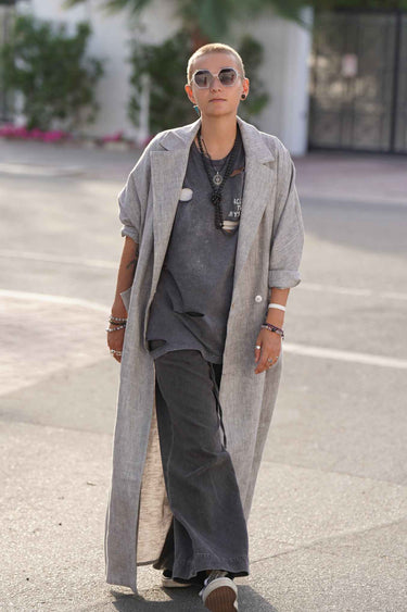 Tamara Coat Pearl Grey