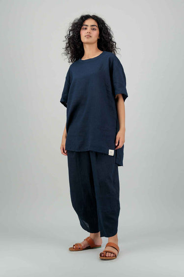 Jade Pants Navy Blue