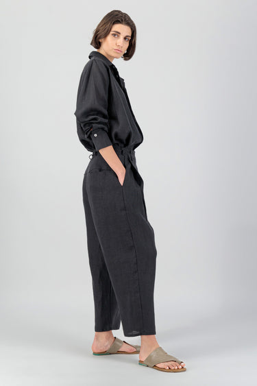 Azarin Wrap Pants Black