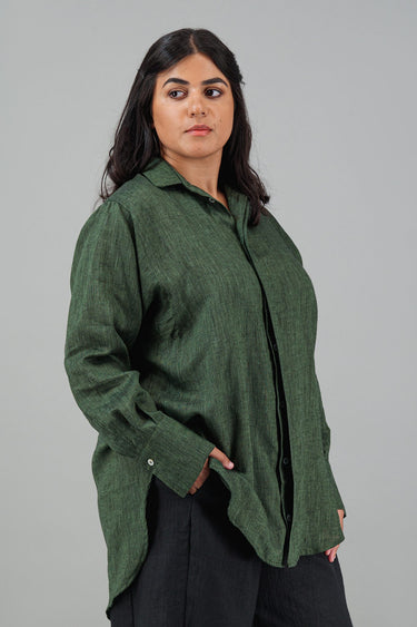 Zahara Shirt Bottle Green